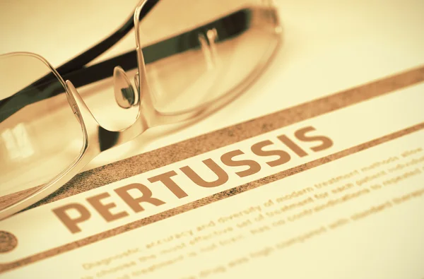 Pertussis. Medicina. Ilustración 3D . — Foto de Stock