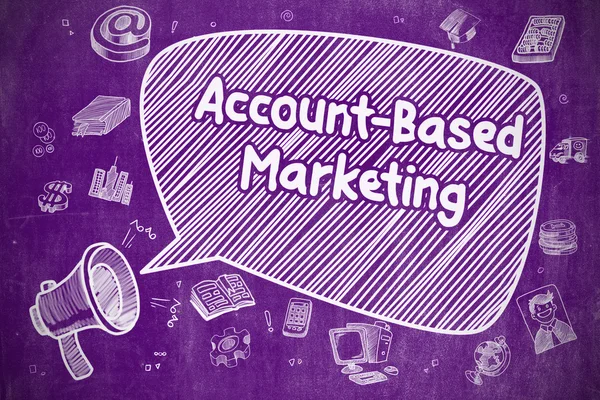 Account-Based Marketing - Business Concept. — Stock Photo, Image