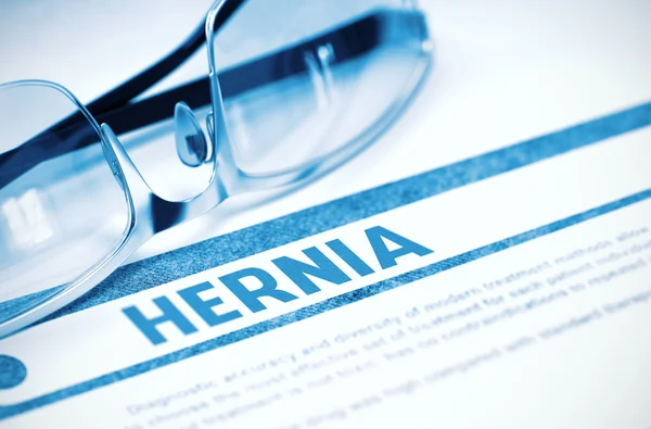 Diagnosis - Hernia. Medical Concept. 3D Illustration. — Stock Image Diagnosis - Hernia. Medical Concept. 3D Illustration. Stock Image