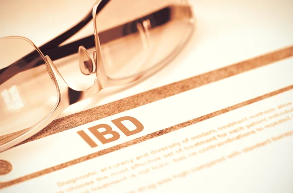 Diagnose-IBD. Medisch concept. 3D-illustratie. — Stockfoto