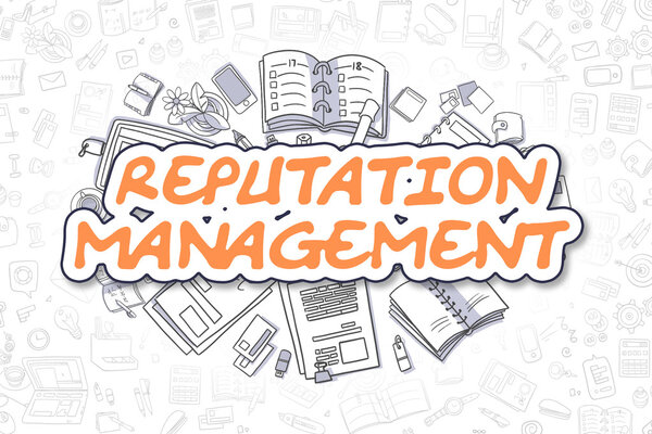 Reputation Management - Business Concept.