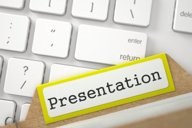 Dizin Kartını Yazı Sunumu yla Sırala. 3d Render.