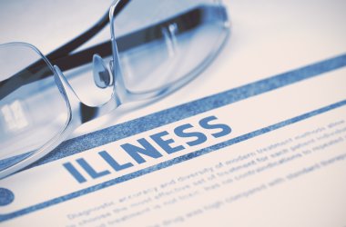 Tanı - hastalık. Tıp kavramı. 3D çizim.