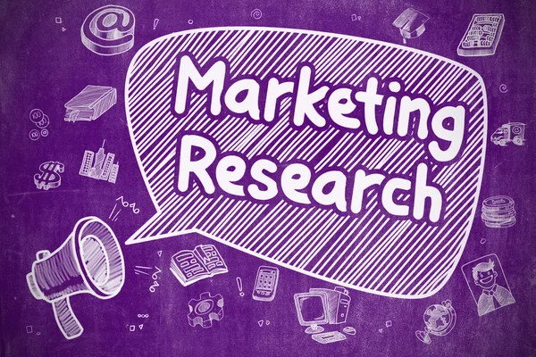 Marketing Research - Business Concept. — Stock Photo, Image