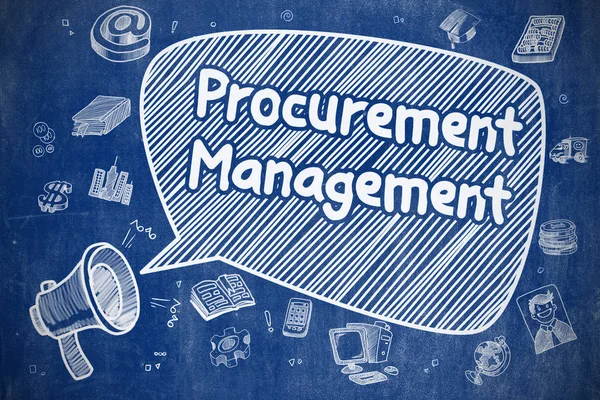Procurement Management - Business Concept. — Stock Photo, Image