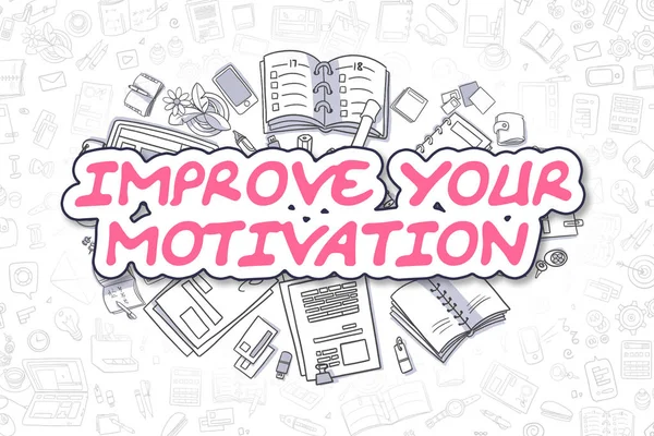 Improve Your Motivation - Business Concept. — Stock Photo, Image