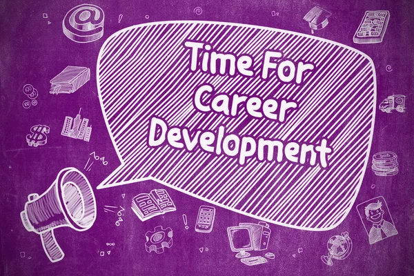 Time For Career Development - Business Concept.
