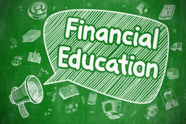 Financial Education - Business Concept. clipart