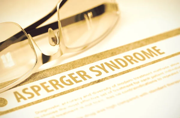 Síndrome de Asperger. Medicina. Ilustración 3D . — Foto de Stock