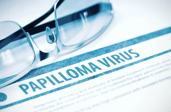 Papilloma virüsü. Tıp. 3D çizim.