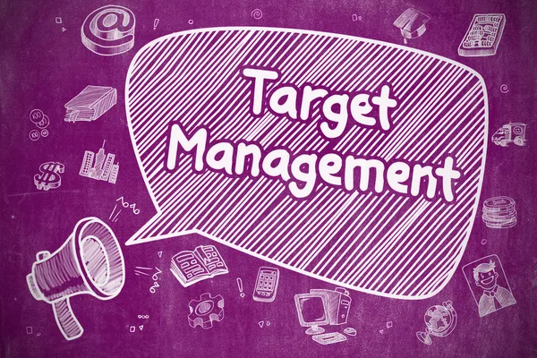 Target management - Geschäftskonzept. — Stockfoto