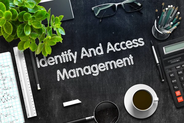 Identificer og Access Management Concept. 3D-gengivelse . - Stock-foto