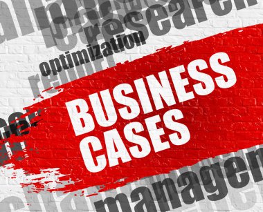 İş durumlarda tuğla duvar.