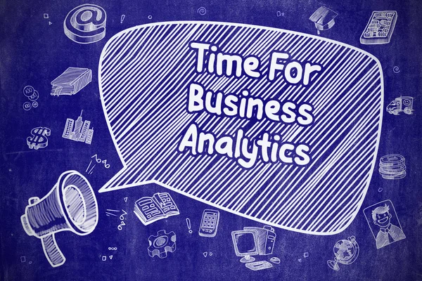 Ώρα για Business Analytics - επιχειρηματική ιδέα. — Φωτογραφία Αρχείου