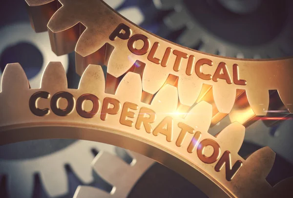 Cooperazione politica. 3D . — Foto Stock