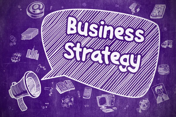 Strategii biznesowej - koncepcja biznesowa. — Zdjęcie stockowe