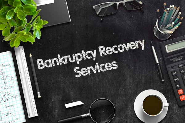 Bankruptcy Recovery Services Concept. 3D render.