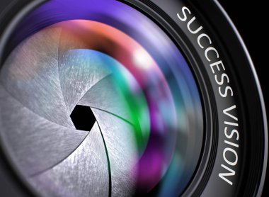 Başarı vizyonu ile dijital kameranın 3D lens