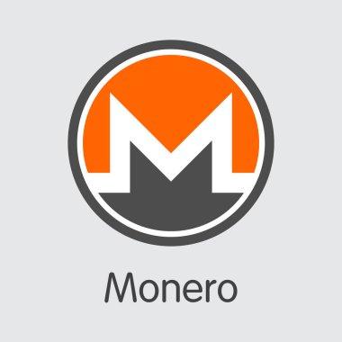 Monero - Cryptocurrency Logosu.