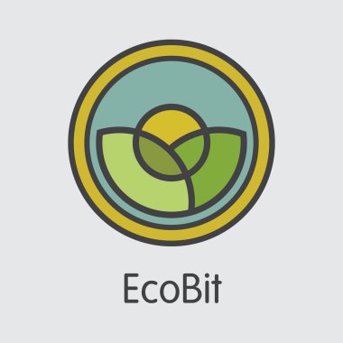 Ecobit - dijital para grafik sembolü.