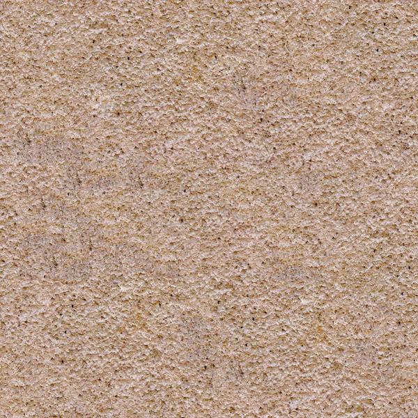 Muro intonacato grezzo beige. Texture senza cuciture . — Foto Stock