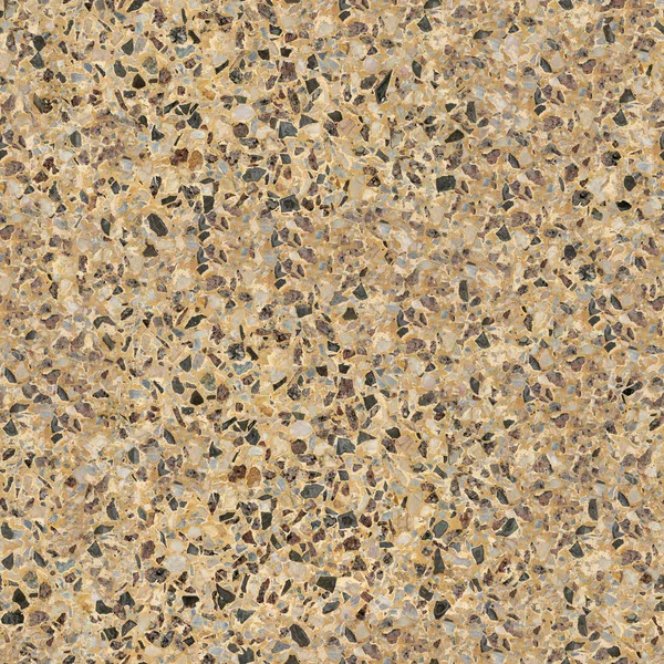 Conctrete Surface with Pebble Stones. Seamless Texture. — Stock Photo, Image