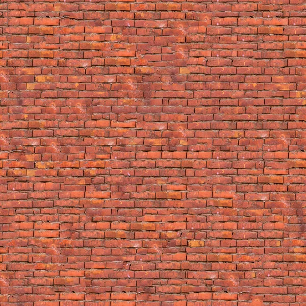 Rode bakstenen muur textuur. — Stockfoto