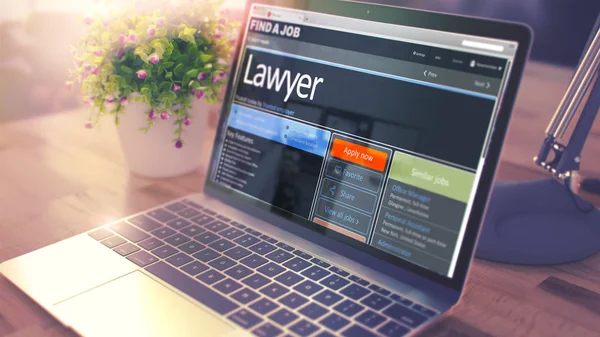 Lawyer Join Our Team. 3D. — Stock Photo, Image