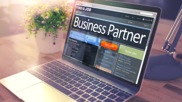 Businesspartner Versterk ons Team. 3D. — Stockfoto