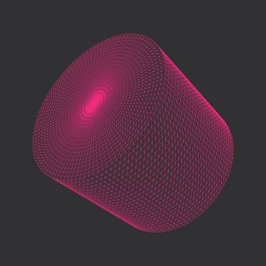 Celinder - Vektör Resimleri, Kusursuz Şekillendirilmiş Geometrik Katı Şekil.