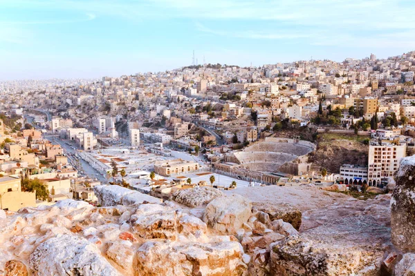 Amman'ın Roma Tiyatrosu — Stok fotoğraf