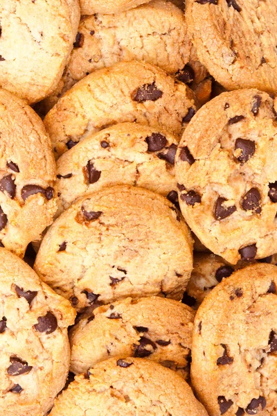 Pile of  chocolate cookies Stock Image