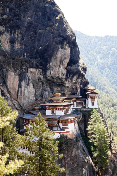 Taktshang klasztor w Paro, Bhutan — Zdjęcie stockowe