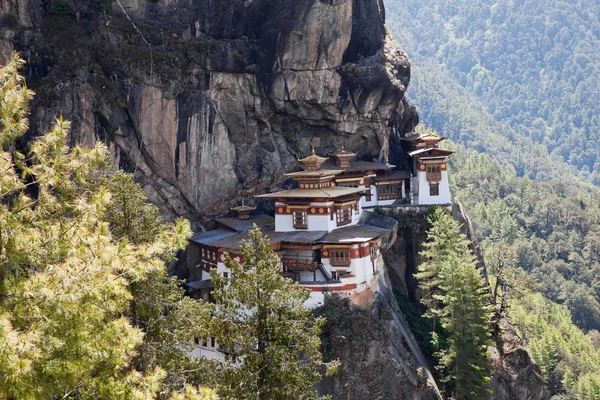 Taktshang monastery in Paro — Stock Photo, Image