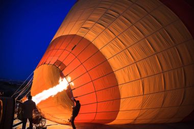 Sıcak hava balonu enflasyon