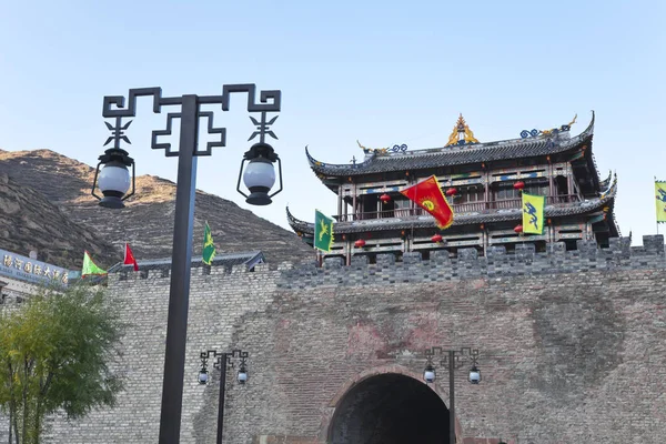 Ancient gate of Songpan in Sichuan — Stock Photo, Image