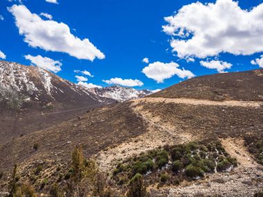 Sichuan en yüksek Dağı, manzara