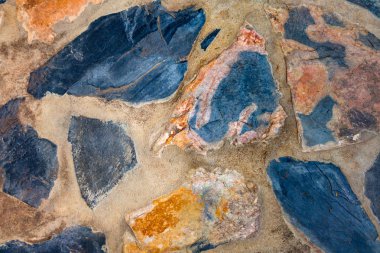 Eski kirli taş zemine doku