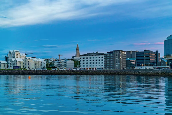 Reykjavik Cityscape erken sabah