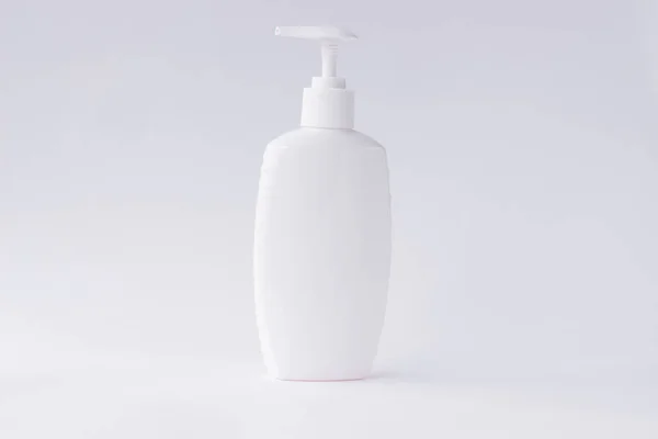 White bottle for liquid soap
