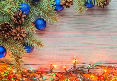 Noel ağacı, arka plan, yeni yıl