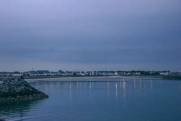 Galway City por la noche — Foto de Stock