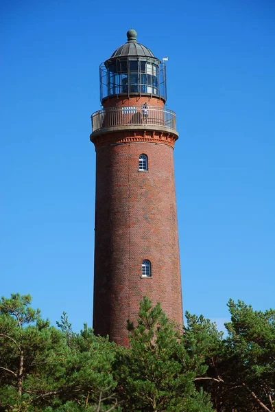 Lighthouse Darsser Ort, Germany — стокове фото