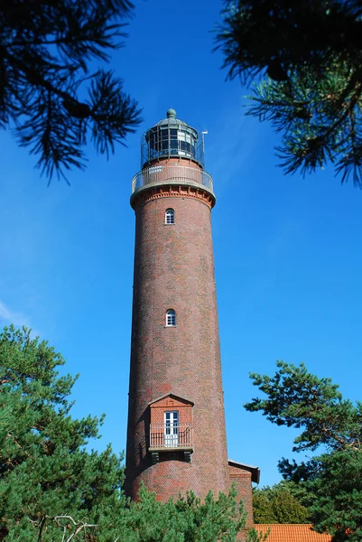 Lighthouse Darsser Ort, Germany — Zdjęcie stockowe