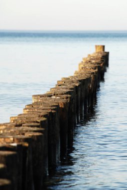 Plaj sahne Kuehlungsborn, Almanya