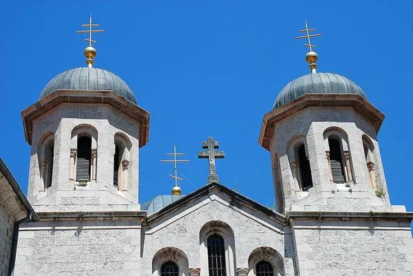 Kotor (Montenegro): Gereja Ortodoks Serbia Santo Nikolas — Stok Foto