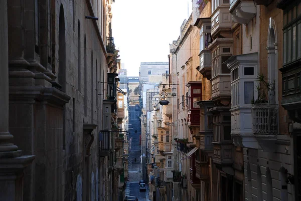 Valletta tarihi merkezi Street