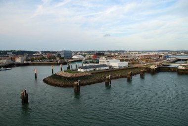 Le Havre bağlantı noktası (Normandie, Fransa)