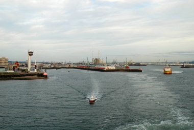 Le Havre bağlantı noktası (Normandie, Fransa)