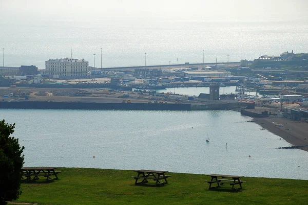 Panoramautsikt över Dover, Kent, England (Gb) — Stockfoto